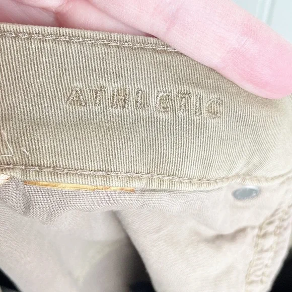 NEW American Eagle Men's Next Level Flex Athletic Tan Khaki Jeans Size 29 x 30 - Picture 6 of 10